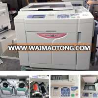 dual colors risos digital duplicator prices used machine printing ,copyprinter duplicator A3 printer MD5650