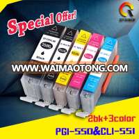 Wholesales compatible printer refill ink cartridge for Canon