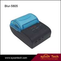 58mm thermal receipt printer bluetooth printer for pos system blur 5805